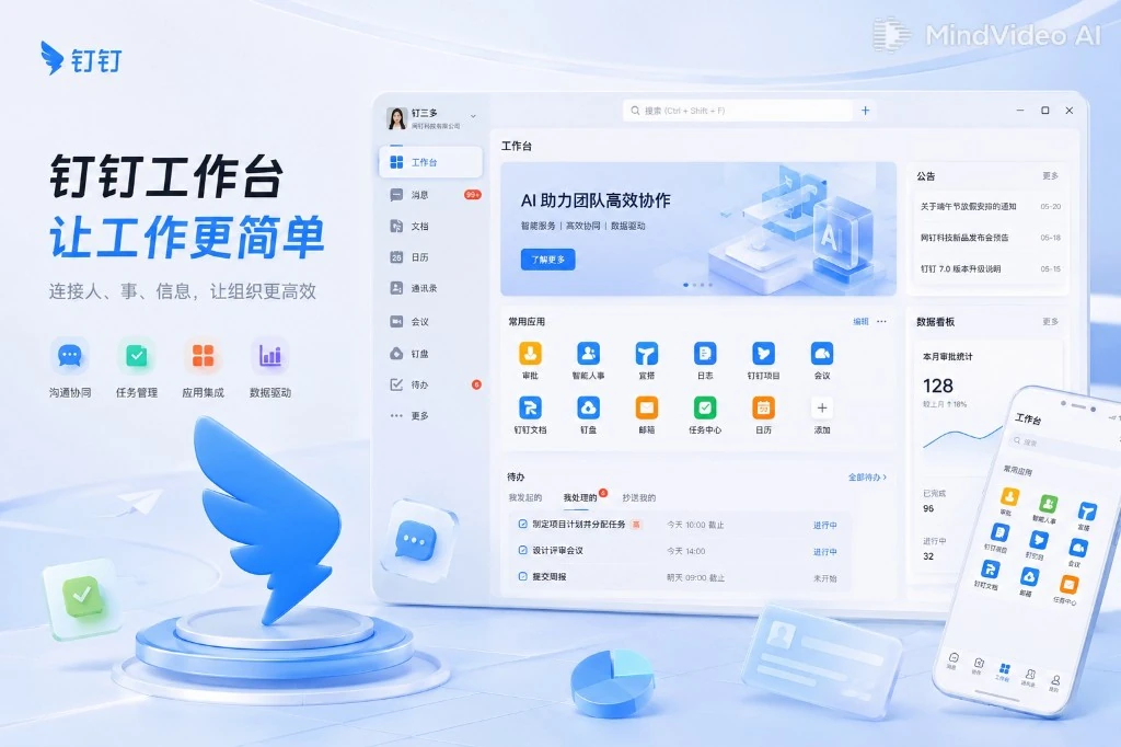 钉钉电脑版待办升级与超时提醒